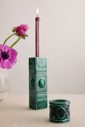 Anna + Nina Laurel Shell Tealight Holder - thumbnail 4