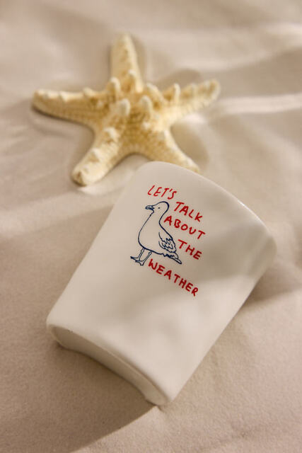 Zesty Lemons London St Ives Beach Club: Sea Moss & Sandalwood Gull Candle - image 1