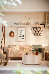 Rug-Printed Sofa - thumbnail 2