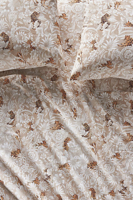 Cotton Percale Printed Bedding Set - image 1