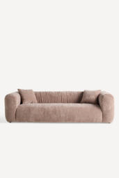 "Orion 106"" Velvet Sofa" - thumbnail 1