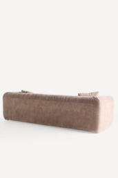 "Orion 106"" Velvet Sofa" - thumbnail 4