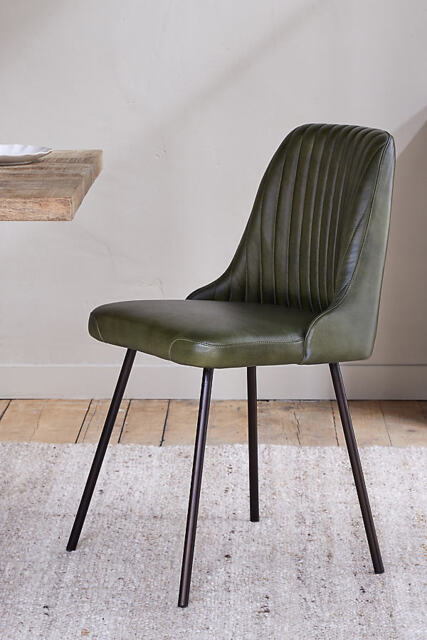 nkuku Harsha Leather Dining Chair - image 1