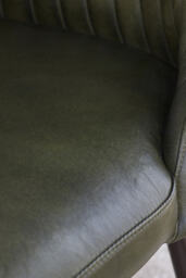 nkuku Harsha Leather Dining Chair - thumbnail 4