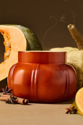 Capri Blue Pumpkin Clove Glass Jar Candle - thumbnail 1
