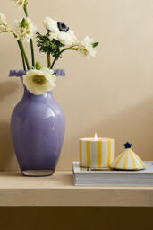 Zesty Lemons London Amber & Bergamot Carnival Ceramic Candle - thumbnail 3