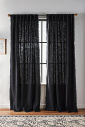 Luxe Linen Blend Curtain - thumbnail 1