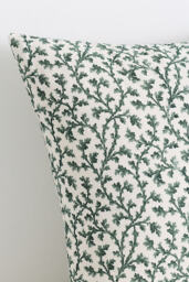 By Anthropologie Irena Cotton Linen Blend Printed Floral Pillow - thumbnail 2