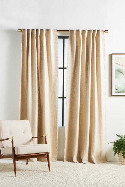 Luxe Linen Blend Curtain - image 1