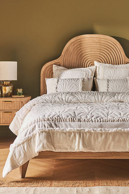 Gillian Plush Gauze Quilted Bedspread - image 1