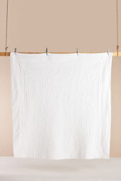 Gillian Plush Gauze Quilted Bedspread - thumbnail 5