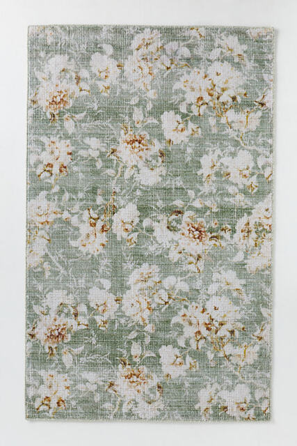 Frida Easy Care Printed Floral Rug - image 1