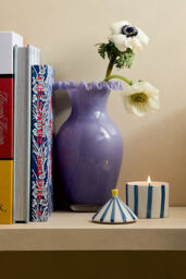 Zesty Lemons London Oud & Leather Carnival Ceramic Candle - thumbnail 3