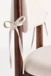 Cece Linen Dining Chair - thumbnail 6