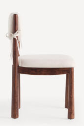 Cece Linen Dining Chair - thumbnail 3