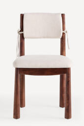 Cece Linen Dining Chair - thumbnail 2