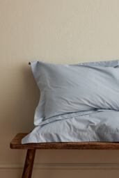 Dip & Doze Nordic Sky Edged Cotton Percale Pillowcase, Set of 2 - thumbnail 1