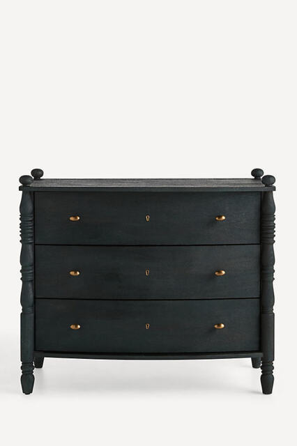 Spindle Three-Drawer Chest of Drawers - image 1