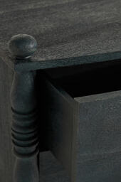 Spindle Three-Drawer Chest of Drawers - thumbnail 3