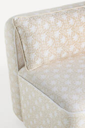 Magnolia Linen-Blend Dining Bench - thumbnail 5