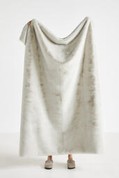 Sophie Faux Fur Throw Blanket - thumbnail 1