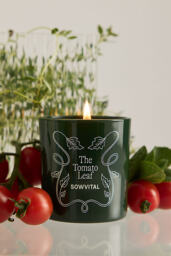 Sowvital The Tomato Leaf Glass Candle - thumbnail 1