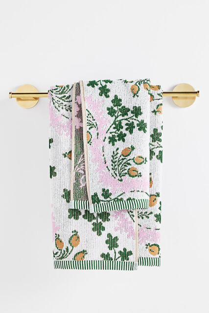 Gooseberry Cotton Woven Floral Towel Collection - image 1