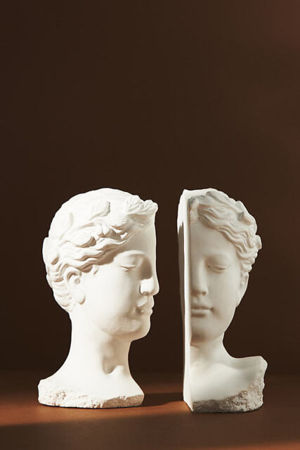 Grecian Bust Bookends