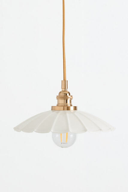 Greta Scalloped Pendant Light - image 1