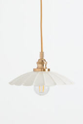 Greta Scalloped Pendant Light