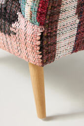 Marija Woven Rag Rug Accent Chair - thumbnail 7