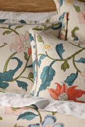 Hattie Cotton Slub Floral Pillowcases, Set of 2 - thumbnail 2