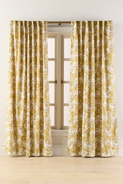 Frida Cotton Printed Floral Curtain - image 1