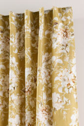 Frida Cotton Printed Floral Curtain - thumbnail 2