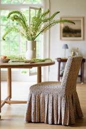 "Roma Round 60"" Oak Wood Dining Table" - thumbnail 7