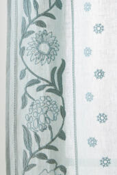 Embroidered Manette Floral Curtain - thumbnail 4