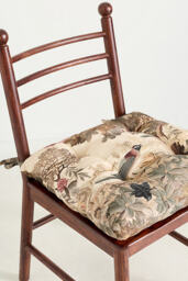 Roma Dining Chair Leora Block Print Cushion - thumbnail 1