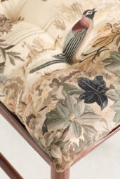 Roma Dining Chair Leora Block Print Cushion - thumbnail 2