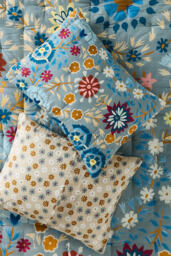 Xenia Cotton Tiger Printed Pillowcases, Set of 2