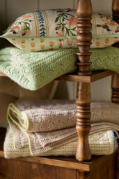 Sabrina Cotton Knit Throw Blanket - thumbnail 3