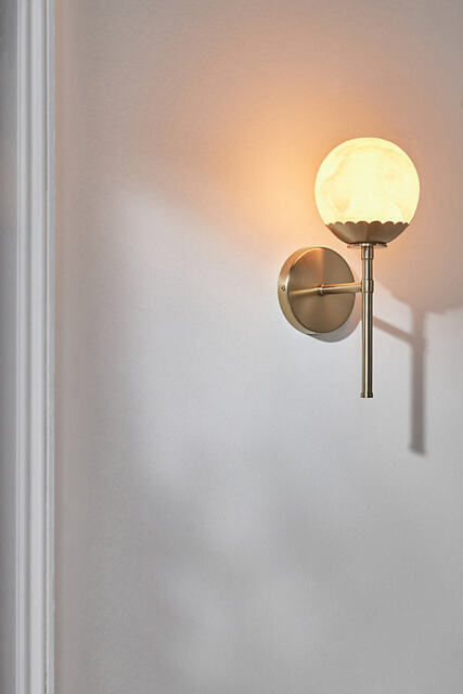 Jemma Alabaster Sconce Wall Light