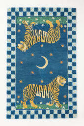 Printed Goods Tiger Hand-Tufted Wool Rug - thumbnail 1