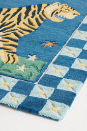 Printed Goods Tiger Hand-Tufted Wool Rug - thumbnail 2