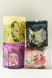 Apothecary 18 Floral Night Gardenia Glass Candle - thumbnail 2