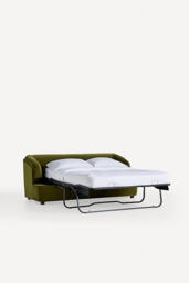 Athena Velvet Sofa Bed - thumbnail 2