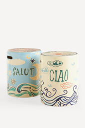 Festa Outdoor Ceramic Stool - thumbnail 2