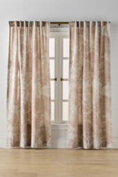 Judarn Cotton-Linen Sepia Curtain - thumbnail 1
