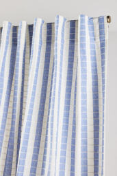 Costanza Woven Stripe Cotton Curtain - thumbnail 3