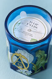 Apothecary 18 Floral Tulip Fields Glass Candle - thumbnail 3