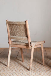 nkuku Vinay Woven Armless Dining Chair - thumbnail 4